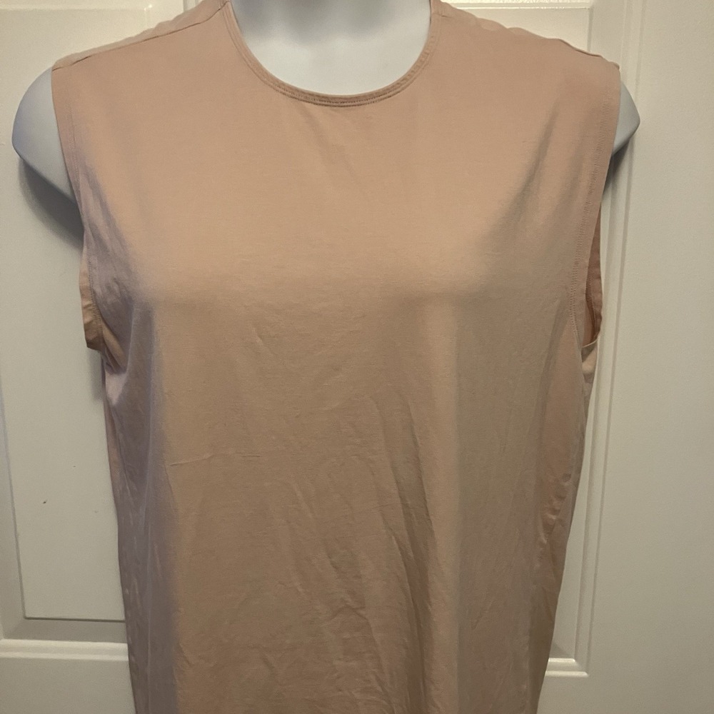 NOBULL Pink Tank Top Size Large Men's Women's Gym Training Shirt - Picture 2 of 6